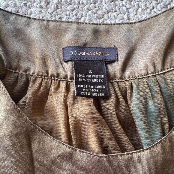 ✨ BCBG MaxAzria Trapeze Sleeveless Tunic – Size S ✨ - Picture 3 of 8